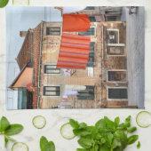 ヴェネツィアイタリアの物干し キッチンタオル (折り畳み)