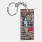 ヴェネツィアイタリアの物干し キーホルダー (正面左)