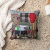 ヴェネツィアイタリアの物干し クッション (ブランケット)