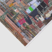 ヴェネツィアイタリアの物干し 薄葉紙 (詳細)