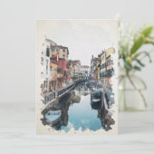 ヴェネツィアイタリアウォーターカラーアート (スタンド正面)