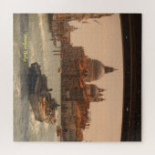 ヴェネツィアイタリアグランドカナルヴィンテージ ジグソーパズル (横)