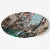 ヴェネツィアイタリアザフローティングシティ ペーパープレート (アングル)
