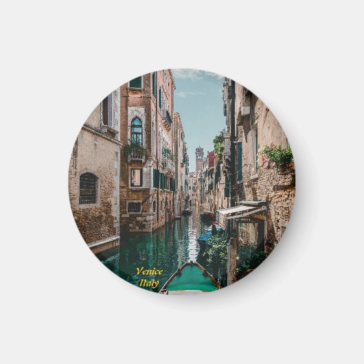 ヴェネツィアイタリアザフローティングシティ マグネット (正面)