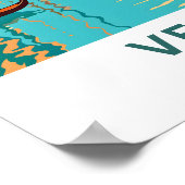 ヴェネツィアイタリアトラベルプリント ポスター (角)