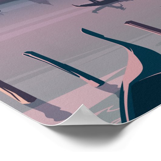 ヴェネツィアイタリアトラベルヴィンテージアート ポスター (角)