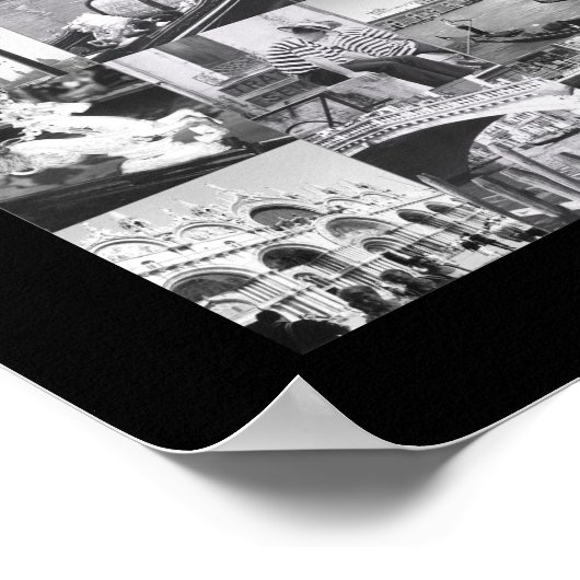 ヴェネツィアイタリアファインアートプリントポスター ポスター (角)