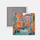 ヴェネツィアイタリアヨーロッパ旅行イタリア マグネット (正面/裏面)