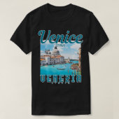 ヴェネツィアイタリアヴィンテージ土産 Tシャツ (デザイン正面)