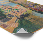 ヴェネツィアイタリアヴィンテージ旅行ポスター ポスター (角)