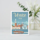 ヴェネツィアイタリアヴィンテージ有名トラベルプレイス ポストカード (スタンド正面)