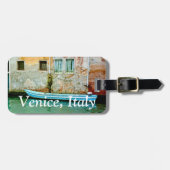 ヴェネツィアイタリア新婚のためのハネムーンの荷物タグ ラゲッジタグ (正面横)
