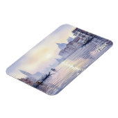 ヴェネツィアイタリア旅行お土産ウォーター色 マグネット (左側)