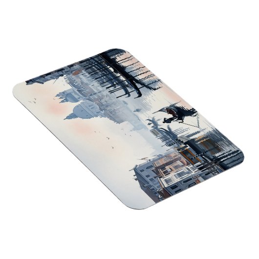 ヴェネツィアイタリア旅行お土産ウォーター色 マグネット (右側)