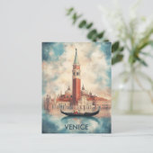 ヴェネツィアイタリア旅行はがき ポストカード (スタンド正面)