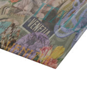 ヴェネツィアイタリア旅行ヴィンテージアカラフルート カッティングボード (角)