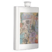 ヴェネツィアイタリア旅行ヴィンテージアカラフルート フラスク (右)