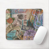 ヴェネツィアイタリア旅行ヴィンテージアカラフルート マウスパッド (マウス)