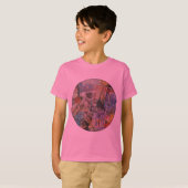 ヴェネツィアイタリア旅行ヴィンテージアカラフルート Tシャツ (正面フル)