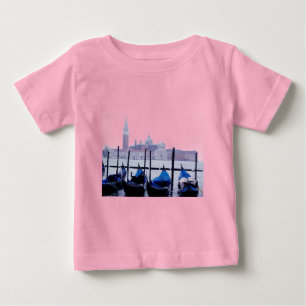 ヴェネツィアイタリア旅行 ベビーTシャツ