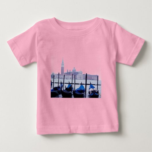 ヴェネツィアイタリア旅行 ベビーTシャツ (正面)