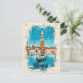 ヴェネツィアイタリア旅行 ポストカード (スタンド正面)