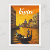 ヴェネツィアイタリア有名トラベルプレイス ポストカード (正面)