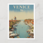 ヴェネツィアイタリア有名ヴィンテージトラベルプレイス ポストカード (正面)