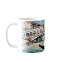 ヴェネツィアイタリア美しい地球の水の色の旅行アート