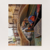 ヴェネツィアイタリア運河ボートトラベル ジグソーパズル (縦)