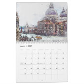 ヴェネツィアイタリア2025 カレンダー (3月 2027)