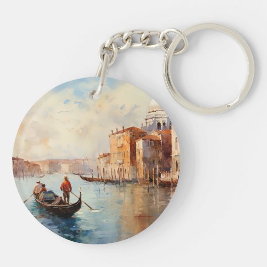 ヴェネツィアイタリア キーホルダー (裏面)