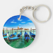 ヴェネツィアイタリア キーホルダー (裏面)