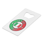 ヴェネツィアイタリア クレジットカード栓抜き (正面アングル)