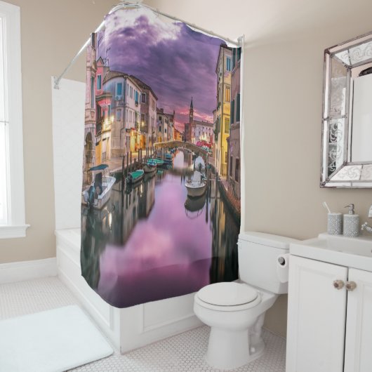 ヴェネツィアイタリア シャワーカーテン (インサイチュ)