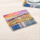 ヴェネツィアイタリア スクエアペーパーコースター (アングル)
