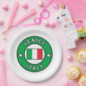 ヴェネツィアイタリア ペーパープレート (パーティー)