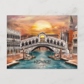 ヴェネツィアイタリア ポストカード (正面)