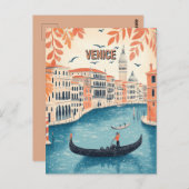 ヴェネツィアイタリア ポストカード (正面/裏面)