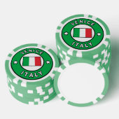 ヴェネツィアイタリア ポーカーチップ (積み重ね)
