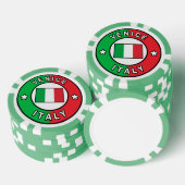 ヴェネツィアイタリア ポーカーチップ (積み重ね)