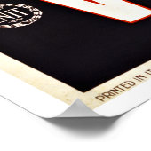 ヴェネツィアイタリア – ヴィンテージトラベルポスター ポスター (角)