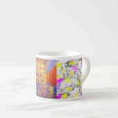 ヴェネツィアイタリ絵画ドリップ エスプレッソカップ (正面右)