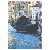 ヴェネツィアエドアードマネの大運河 クリップボード (裏面)