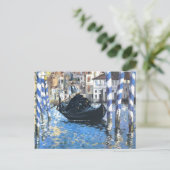 ヴェネツィアエドアードマネの大運河 ポストカード (スタンド正面)