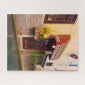 ヴェネツィアカナルアーキテクチャリストランテ通り ジグソーパズル (横)