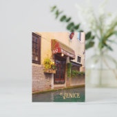 ヴェネツィアカナルアーキテクチャリストランテ通り ポストカード (スタンド正面)