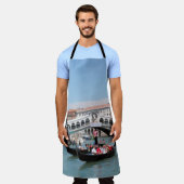 ヴェネツィアカナルエプロン エプロン (着用した状態)