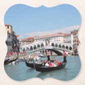 ヴェネツィアカナルコースター ペーパーコースター (正面)