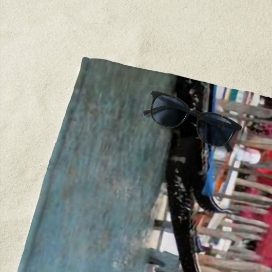 ヴェネツィアカナルビーチタオル ビーチタオル (インサイチュ)